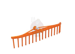 Grabie plastikowe KLIK 16 zębów n/o