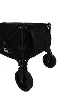 Wózek ogrodowy / plażowy składany 127 L, 100 kg Geko