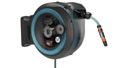 Naścienny bęben na wąż PowerRoll XL zestaw gotowy do użycia