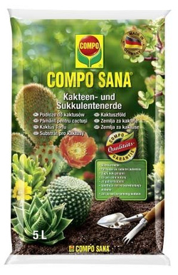 Cactus substrate 5 L Compo Sana