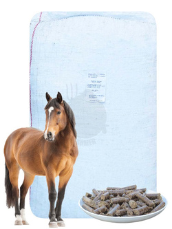 Makuch lniany 20 kg mieszanka paszowa uzupełniająca dla koni