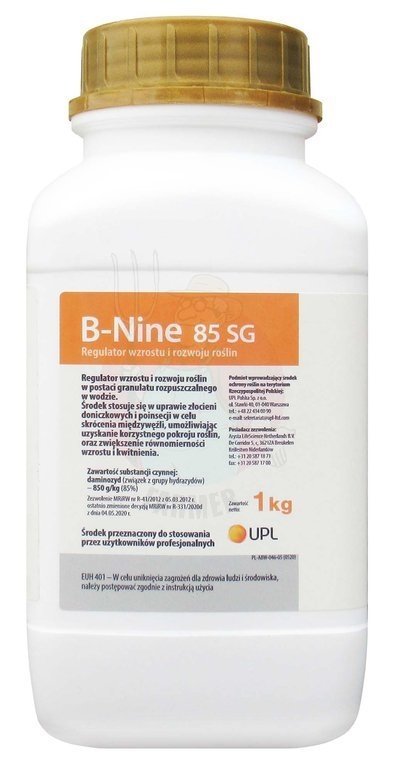 B-Nine 85 SG 1 Kg 1 Kg | Asortyment \ ŚRODKI OCHRONY ROŚLIN \ UPRAWA ...