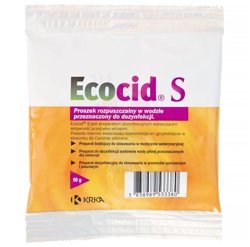 ECOCID S 50 g preparat do dezynfekcji na wirusy, bakterie i grzyby