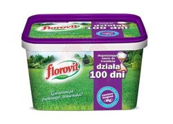 Florovit długodziałający nawóz do trawników 100 dni 4 kg