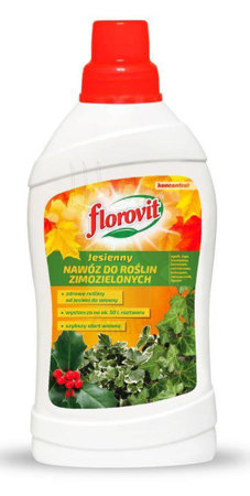 Florovit nawóz do roślin zimozielonych jesienny 1 kg (płynny)