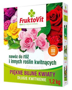 FruktoVit PLUS nawóz do róż i innych roślin kwitnących 1,2 kg