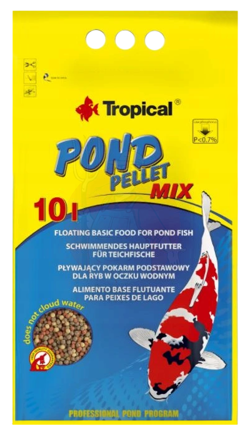 Pokarm dla ryb Pond Pellet Mix 10 L