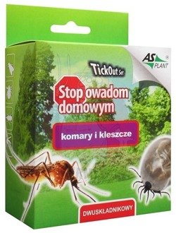 TICKOUT SET - komary i kleszcze 100 + 100ml