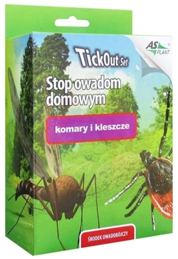 TICKOUT SET - komary i kleszcze 250 + 250ml