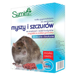 Trutka na myszy i szczury granulat 1 kg