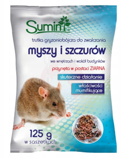 Trutka zbożowa na myszy i szczury 125 g