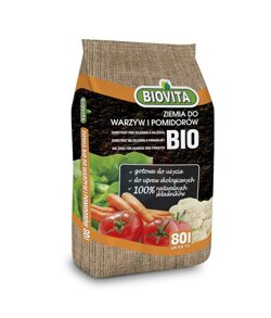 Ziemia Do Warzyw I Pomidorów BIO 80 L